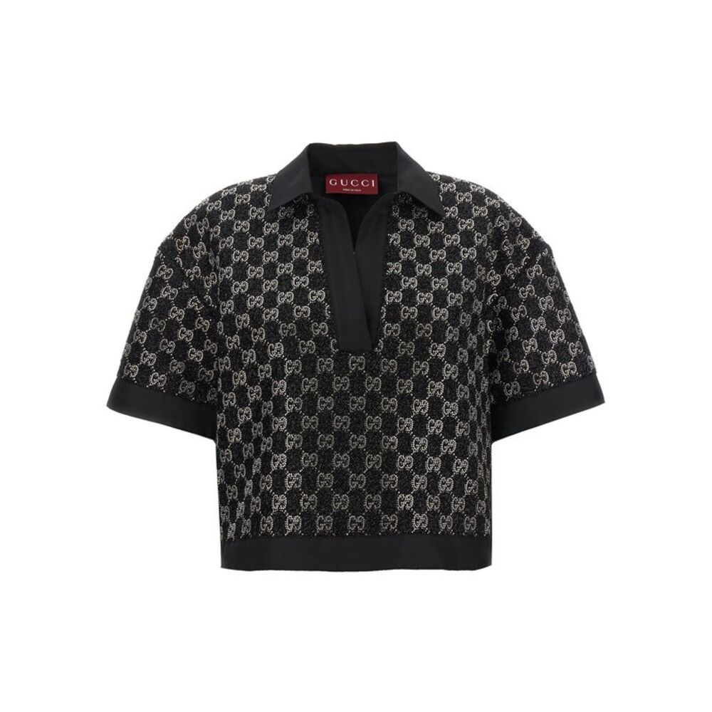 Gucci Women 'Gg' Crystal Top